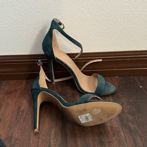 Emerald Green High Heel pump sandals